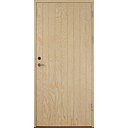 Förrådsdörr F45 är en förrådsdörr med stående dekorspårning