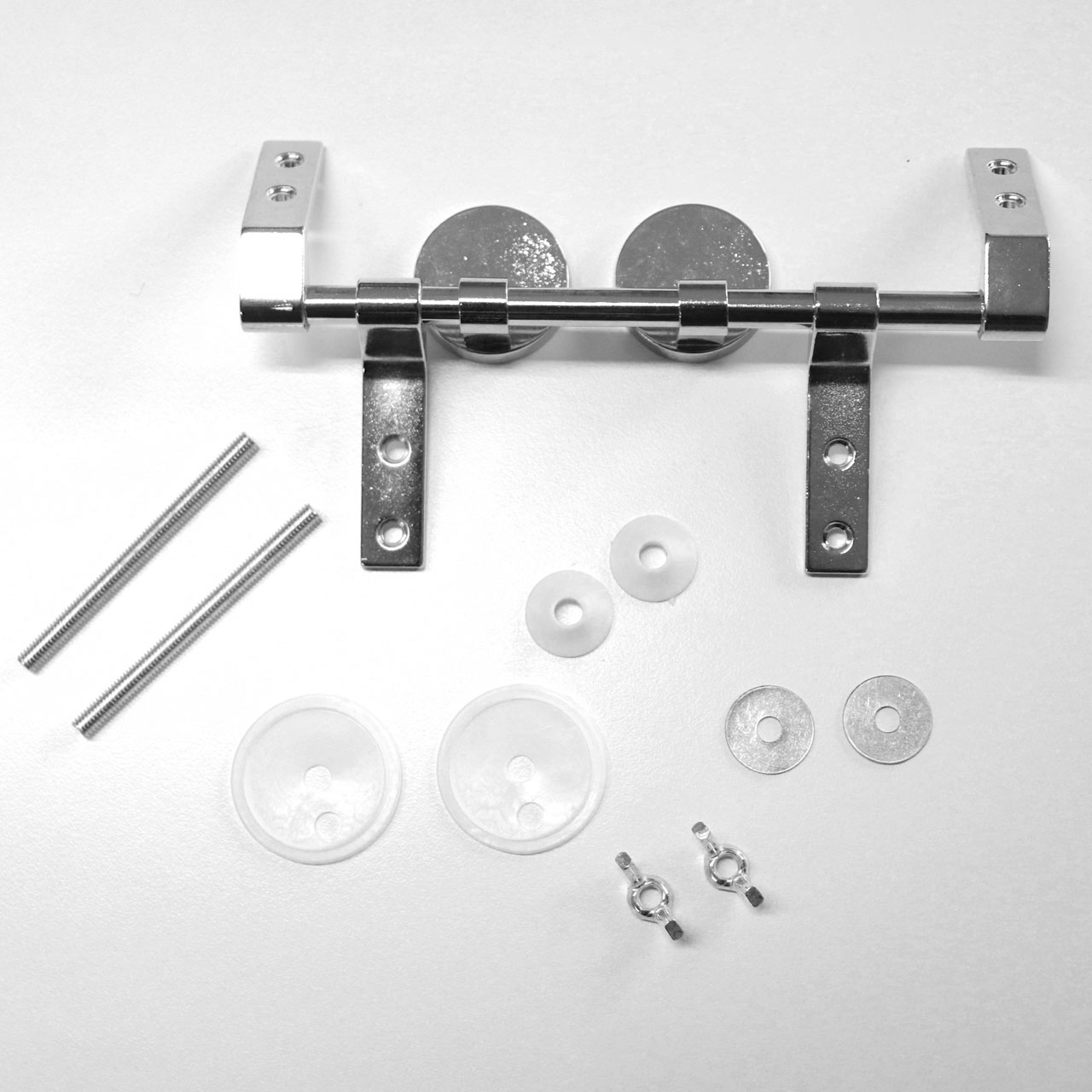 Hinge Pack SP5 - Bar Hinge Chrome