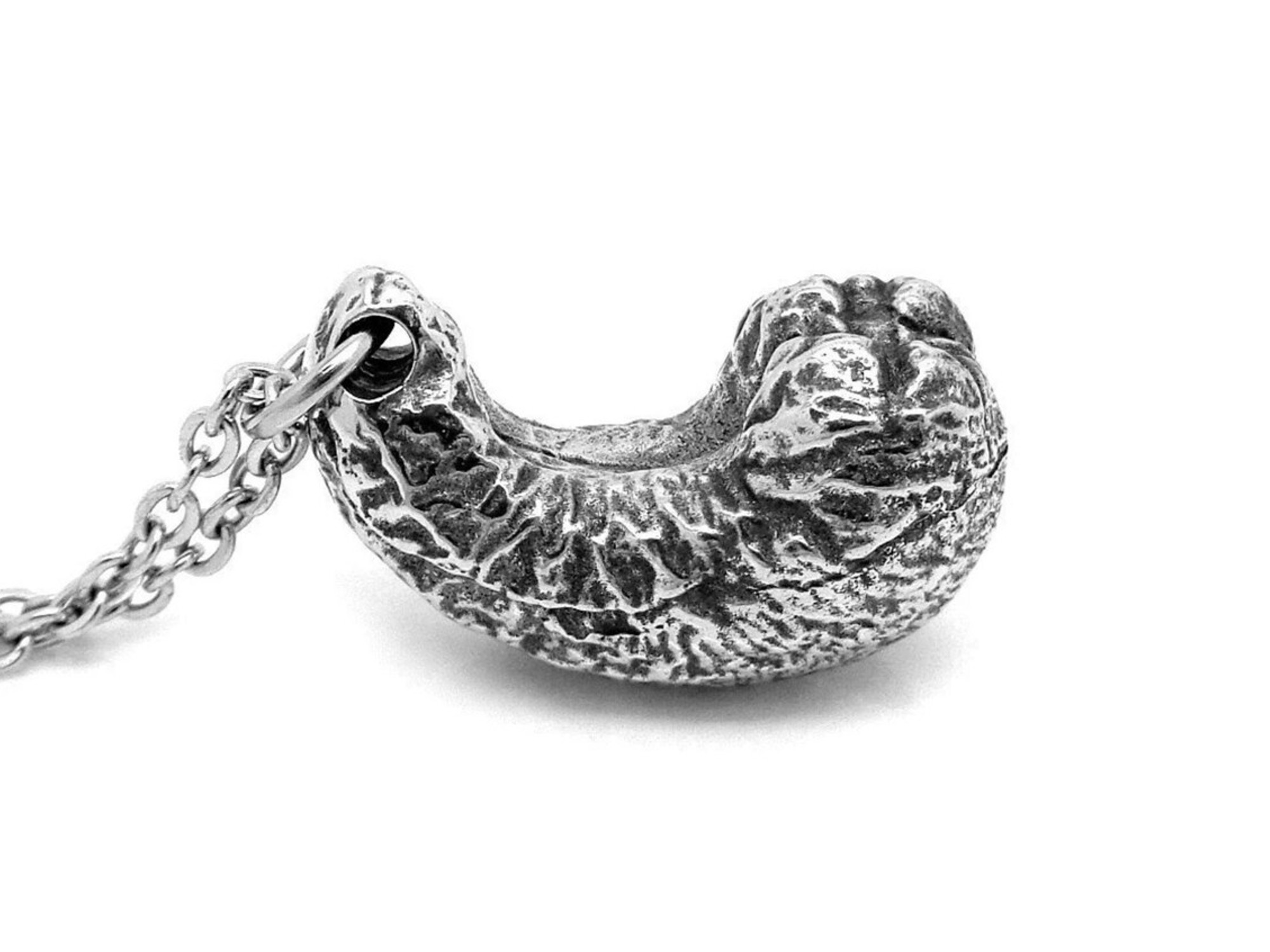 Cashewnöt Halsband, Natur Smycke i Tenn