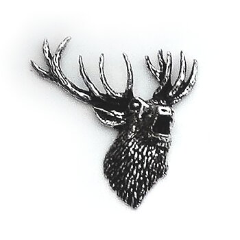 PIN Huvud Kronhjort (brölande)