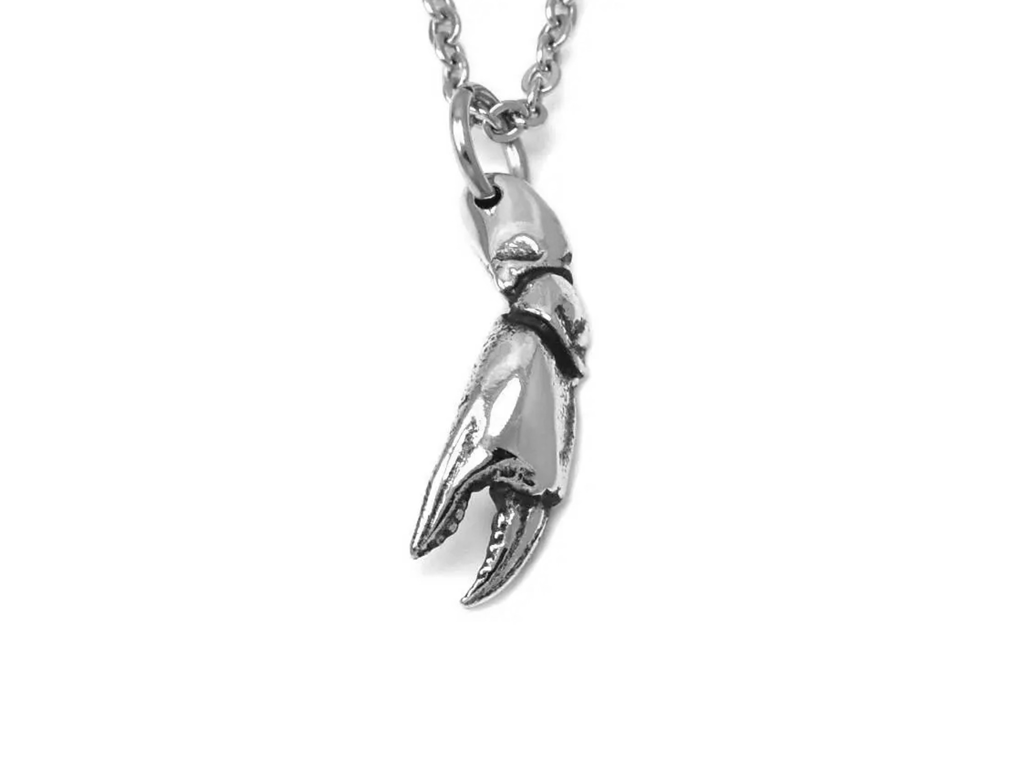 Krabbklo Halsband, Krabba Smycke i Tenn - 3