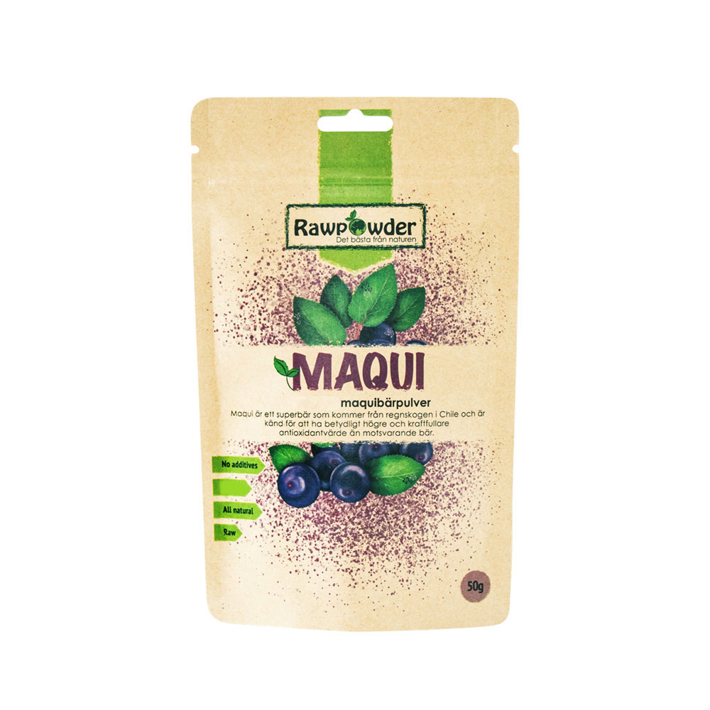 Maqui pulver 50 g Rawpowder
