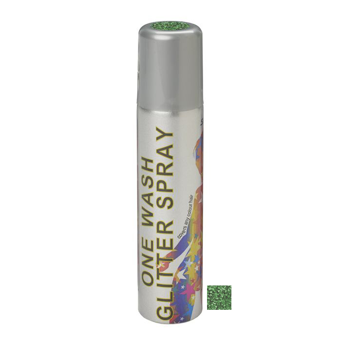 GLITTERSPRAY - grön