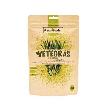 Vetegräs pulver 200 g Rawpowder