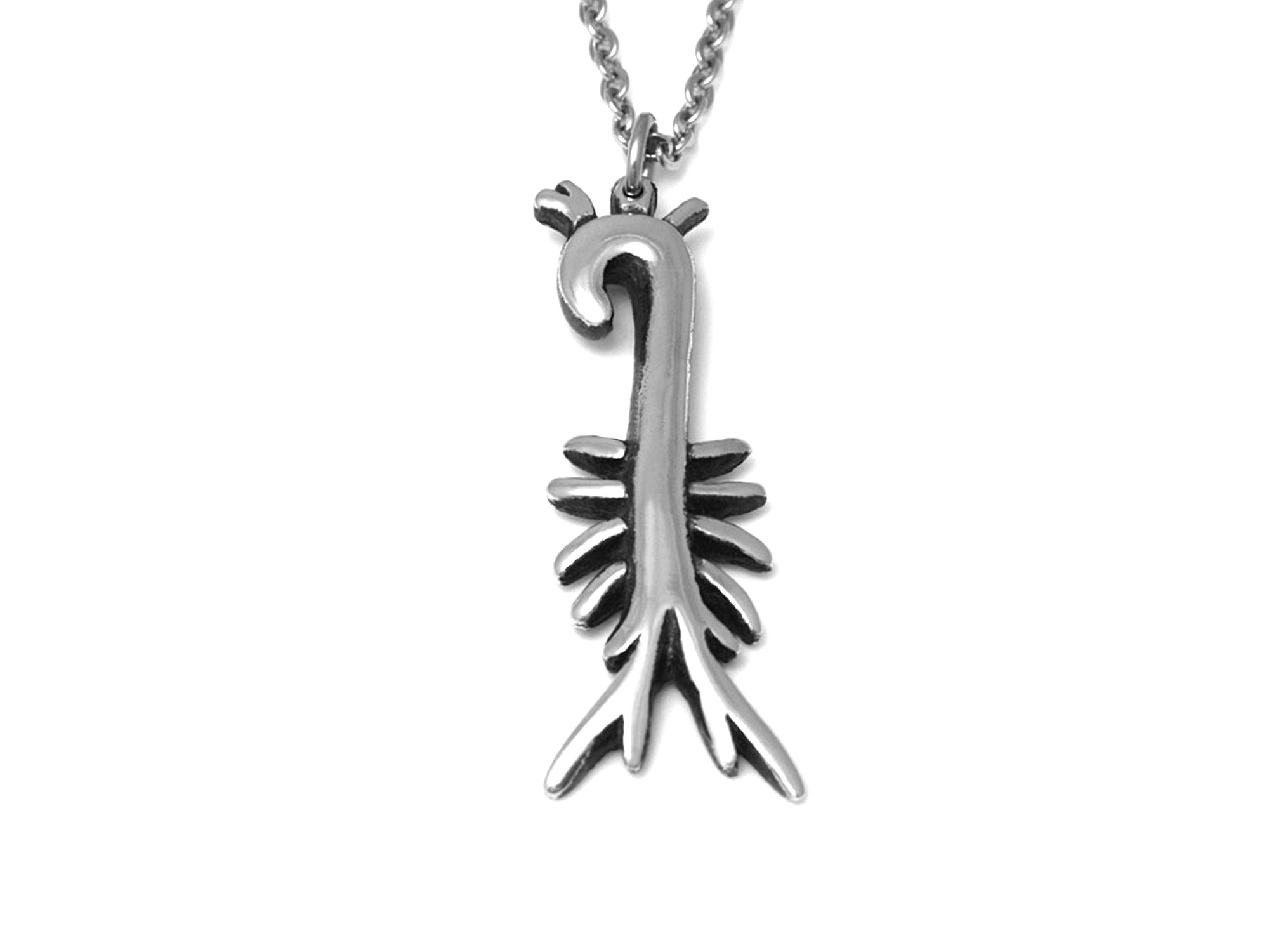 Blodomlopp Halsband, Anatomi Smycke i Tenn - 3