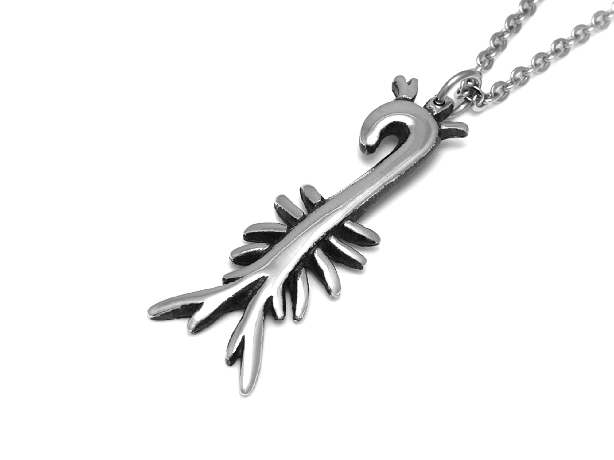Blodomlopp Halsband, Anatomi Smycke i Tenn - 2