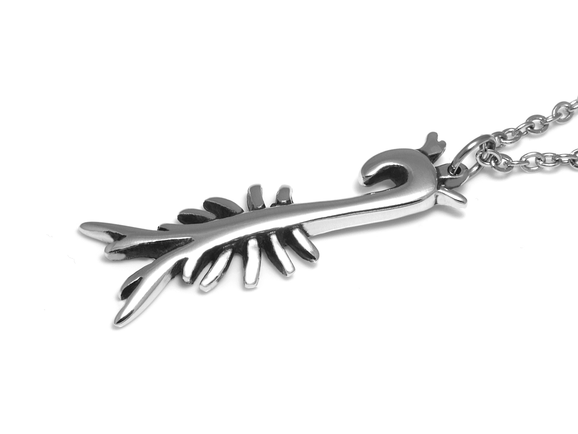 Blodomlopp Halsband, Anatomi Smycke i Tenn - 3