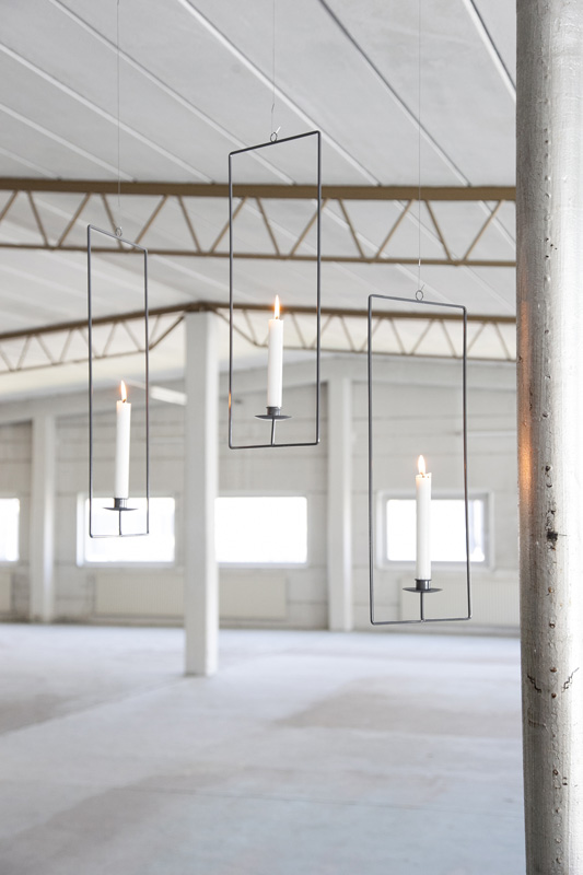 TORPA LIGHT RING RECTANGLE GREY STOREFACTORY - 12