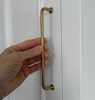 Handtag Bruno 192 - Polerad mässing