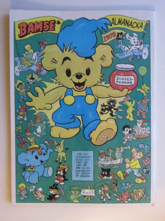 Bamse 1977 12 onumrerad - 2