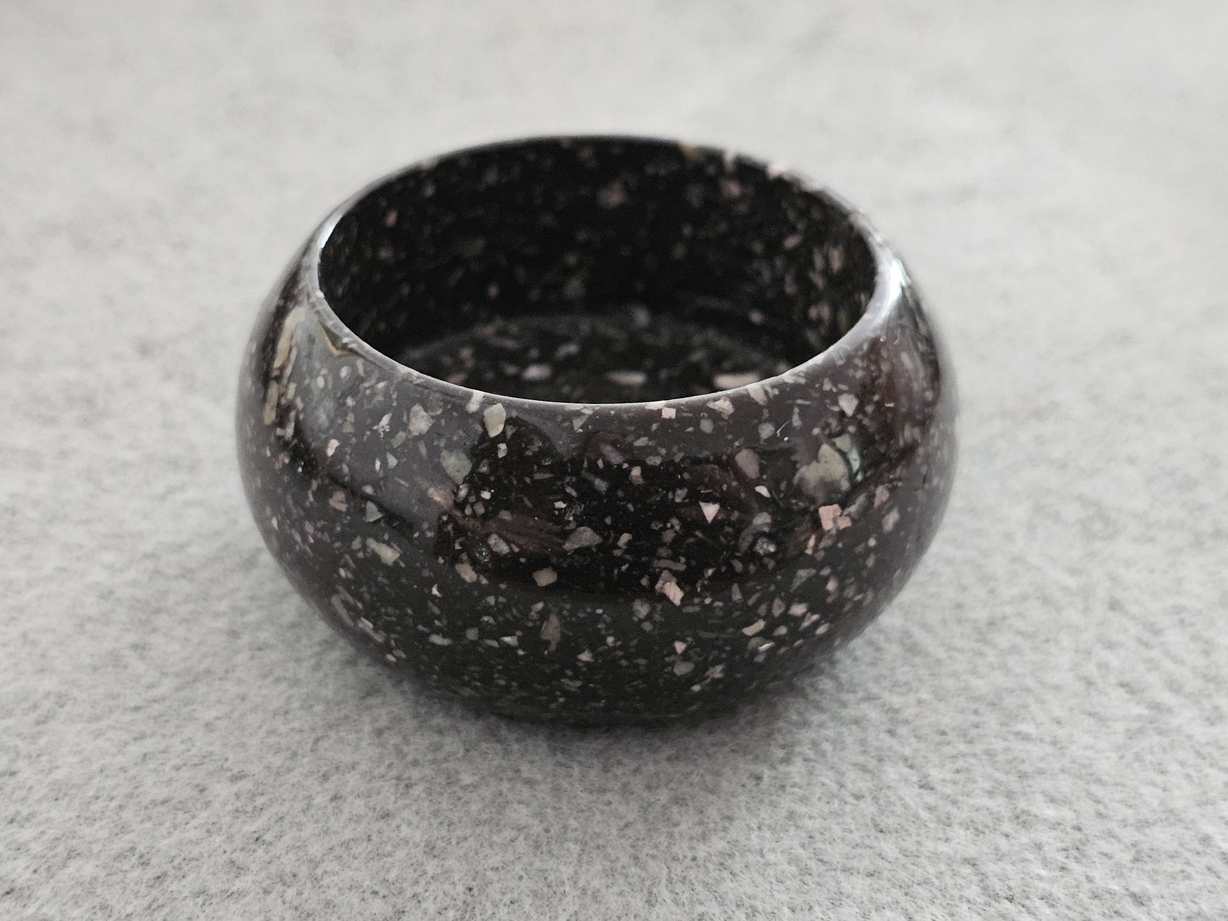 Värmeljusstake liten, porfyr ca. 55 mm