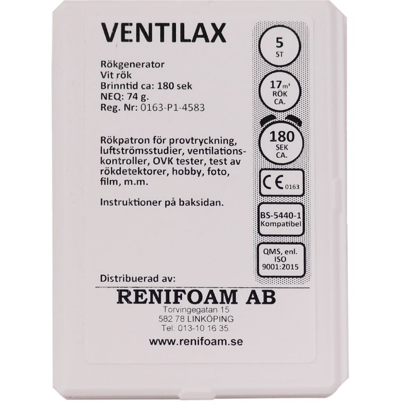 Björnax - Rökpatroner - Ventilax - 5 st