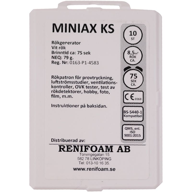 Björnax - Rökpatroner - Miniax ks - 10 st