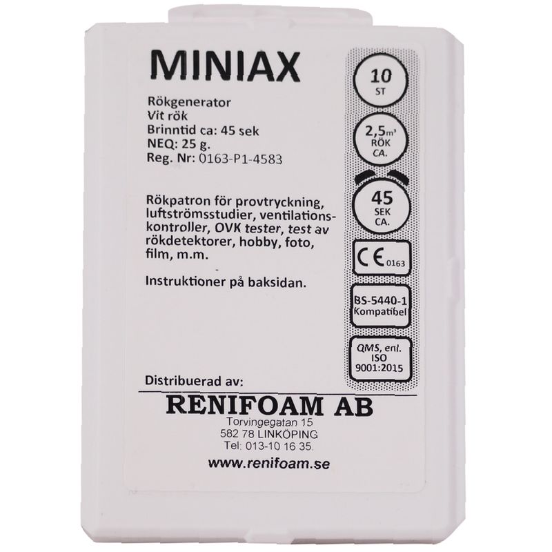 Björnax - Rökpatroner - Miniax - 10 st
