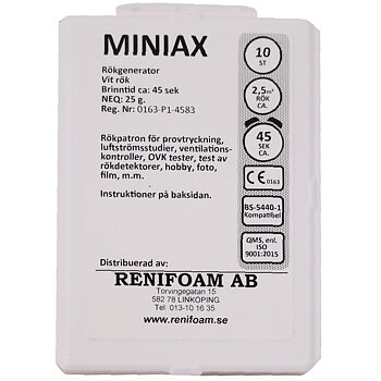 Björnax - Rökpatroner - Miniax - 10 st