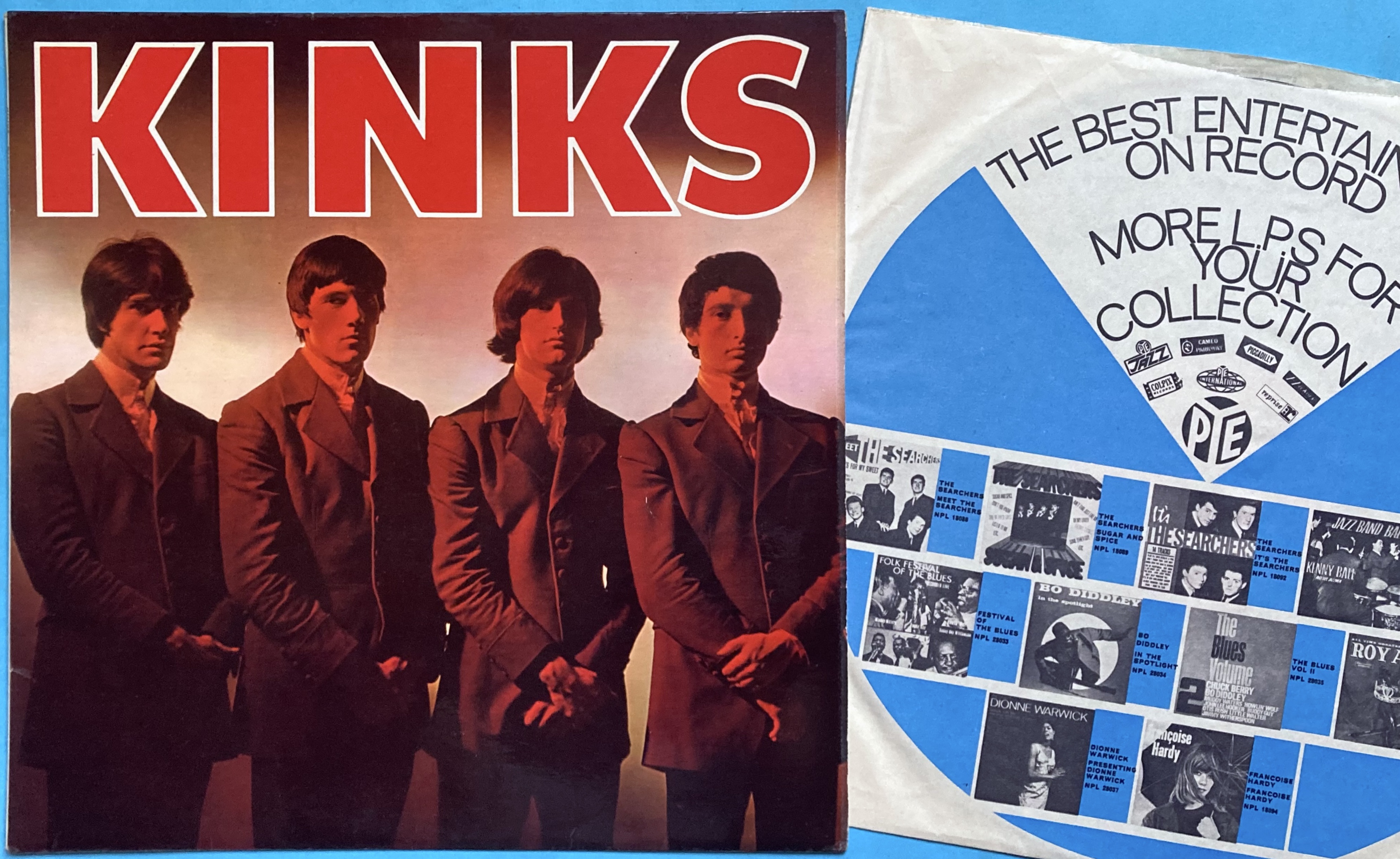 KINKS - "same" UK-orig 1:st LP 1964