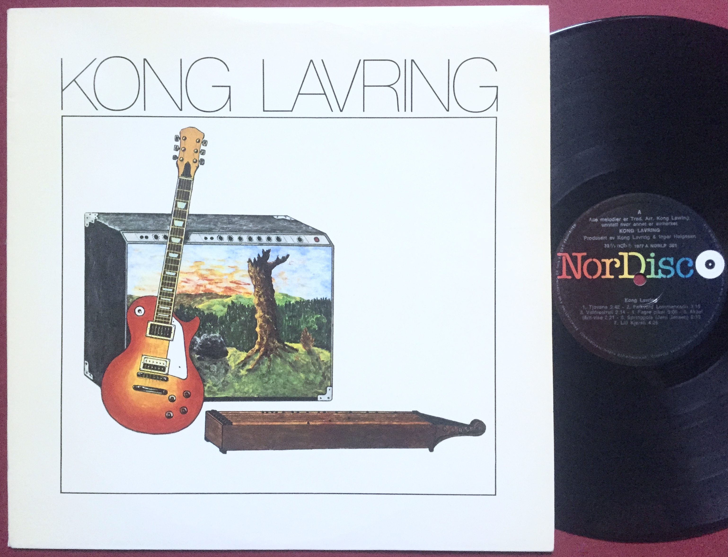 KONG LAVRING - "same" Norway-orig LP 1977 - 6