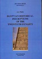 Egyptian Historical Inscriptions of the Twentieth Dynasty