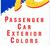 1993 Chevrolet Passanger Car Colors