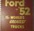 1952 Ford Truck Data bok alla modeller