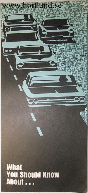 1968 GM Air Pollution Control Systems broschyr