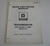 1979 Chevrolet Truck Unit Repair Manual Transmission New Process 4 - speed model 435