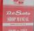 1949 - 1952 De Soto Shop Manual