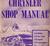 1953 Chrysler och Imperial Shop Manual