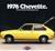 1976 Chevrolet Chevette Broschyr