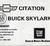 1980 Chevrolet Citation Buick Skylark Handbok svensk