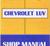 1973 Chevrolet LUV Shop Manual Series 2