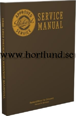 1946 - 1950 Packard Service Manual