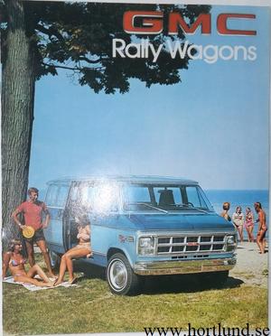 1978 GMC Rally Wagons Broschyr