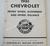 1961 Chevrolet Front wheel alignment and wheel balance