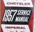 1957 Chrysler och Imperial Service Manual