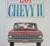 1964 Chevrolet Chevy II Försäljningsbroschyr blågrön text