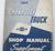 1959 Chevrolet Truck Shop Manual Supplement