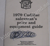1979 Cadillac Salesman's price and equipment guide