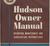 1950 Hudson Owner Manual