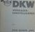 1952 DKW förgasare instruktionsbok
