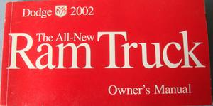 2002 Dodge Ram Truck Owner's Manual