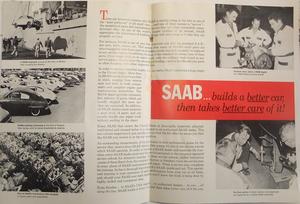 1958 SAAB broschyr