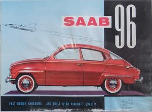 1961 SAAB 96 broschyr 4-61