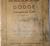 1936 Dodge Commersial Cars LC Instruction Book