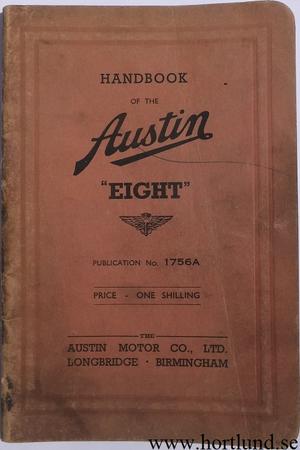 1939 Austin Eight Handbook
