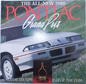 1988 Pontiac Grand Prix broschyr