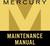 1958 Mercury Maintenance Manual