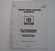 1980 Chevrolet Truck Unit Repair Manual Air Compressor and Governor