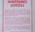 1979 Cadillac Maintenance Schedule