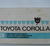 1968 Toyota Corolla instruktionsbok